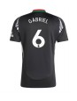 Arsenal Gabriel Magalhaes #6 Replika Borta Kläder 2024-25 Kortärmad